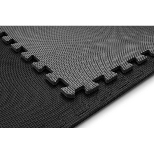 Мат-пазл  Hop-Sport HS-A010PM-6 EVA 1cm 6 частей black-gray - фото №7
